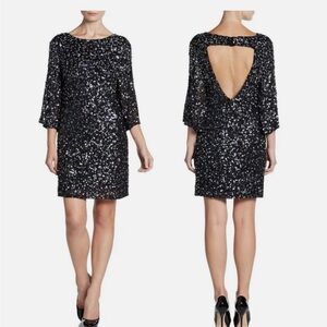 Alice and Olivia Liss Sequin Mini Dress